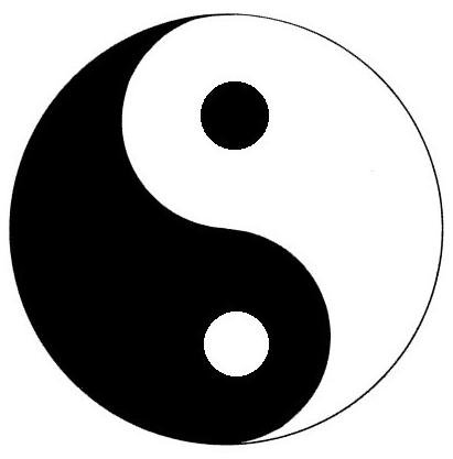 yin-yang symbool